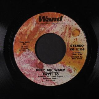 PATTI JO: Make Me Believe In You / Keep Me Warm 45 (Curtis Mayfield prod.  funky 2