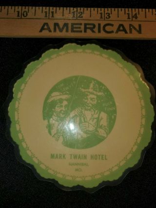 Mark Twain Hotel Memorbilia - Mark Twain Hotel Laminated Paper Coasters,  Set/4