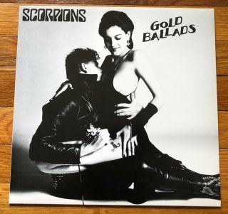 Scorpions Gold Ballads Rare Out Of Print Import 12 " Vinyl Ep 