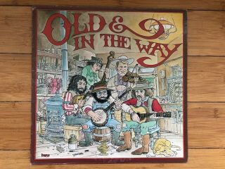 Old & In The Way - S/t 1975 Round Rx - 103 Jacket/vinyl Vg,  Jerry Garcia