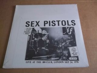 Sex Pistols ‎– Live At The 100 Club (1976) Rare Live Lp Not Tmoq