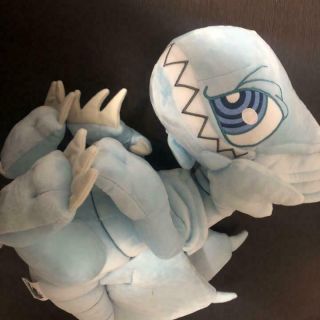 Yu - Gi - Oh " Blue Eyes Toon Dragon " Plush Doll 37cm Japan Duel Monsters F/s