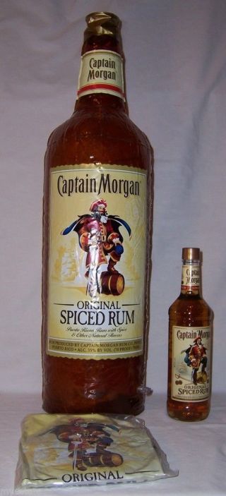 Captain Morgan Limited Edition Inflatable Blow Up Bottle 26 "