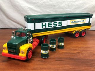Vintage 1976 NOS HESS Fuel Oils Truck Toy In The Factory Box 7