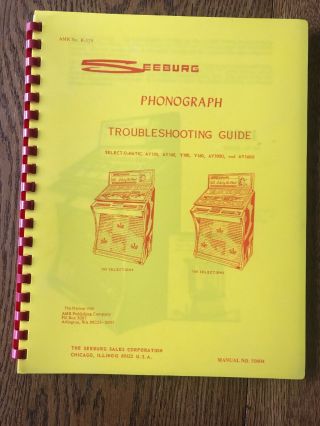 Seeburg Ay100,  Ay160 Troubleshooting Guide Amr Reprint