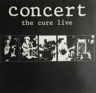 The Cure - Concert - Live - 12 " Vinyl Lp Album Fixh 10 Fiction A1/b1