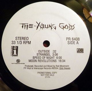 The Young Gods Only Heaven Promo Lp,  Kissing The Sun Promo Cd,  12 ",  Sampler Tape