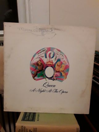 Queen A Night At The Opera 1975 Lp Vinyl Ex 7e - 1053 Bohemian Rhapsody