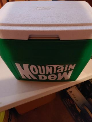 1989 Mountain Dew Coleman Cooler 2