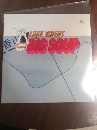 Luke Vibert Mw072 Big Soup Vinyl 2 Record Set Made In England