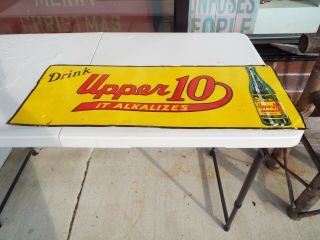 Upper 10 Soda Vintage Metal Sign