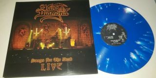 King Diamond - Songs For The Dead Live (transparent Blue W/white Splatter Vinyl)