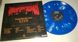 KING DIAMOND - SONGS FOR THE DEAD LIVE (TRANSPARENT BLUE W/WHITE SPLATTER VINYL) 2