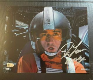 Star Wars 8x10 Anh Denis Lawson Wedge Signed 8x10 Photo