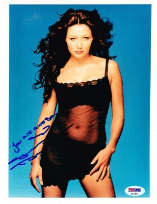 Hot Sexy Shanon Doherty Signed 8x10 Photo Authentic Autograph Psa/dna