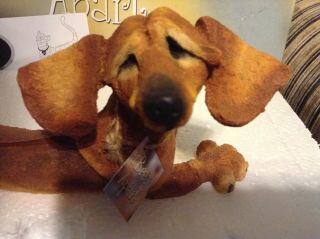 ADORABLE & WHIMSICAL DACHSHUND DOG FIGURINE BY A BREED APART,  70033 5