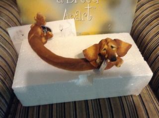 ADORABLE & WHIMSICAL DACHSHUND DOG FIGURINE BY A BREED APART,  70033 6