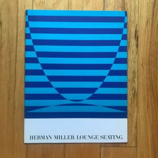 Herman Miller Lounge Seating 1961 Stapled Booklet Charles Eames George Nelson