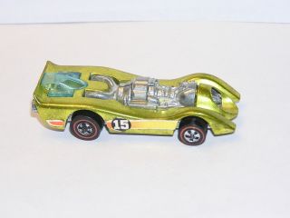 1971 Hot Wheels Redline Concepts Jet Threat Pretty All Yellow Keeper