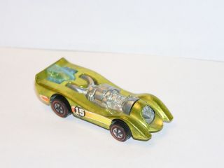 1971 Hot Wheels Redline CONCEPTS Jet Threat PRETTY ALL YELLOW KEEPER 2