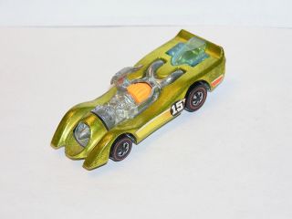 1971 Hot Wheels Redline CONCEPTS Jet Threat PRETTY ALL YELLOW KEEPER 4