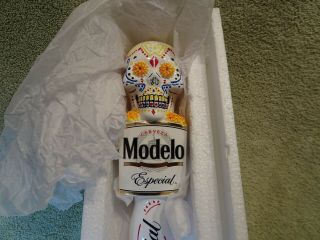 modelo espical day of the dead beer tap handle 2
