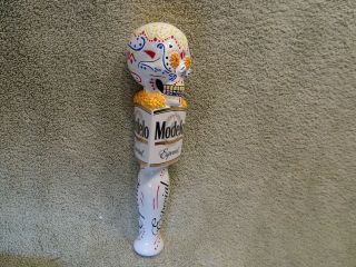 modelo espical day of the dead beer tap handle 3