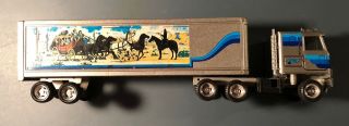 Smokey and the Bandit Vintage 1981 ERTL 1/24 Scale Semi Trailer and Sheriff Car 5