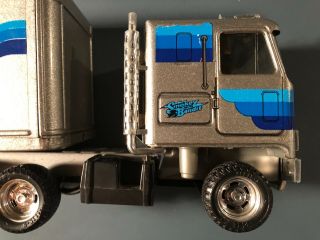 Smokey and the Bandit Vintage 1981 ERTL 1/24 Scale Semi Trailer and Sheriff Car 6