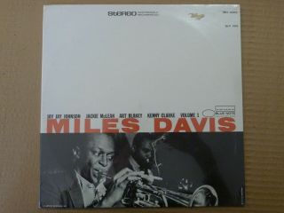 Miles Davis Volume 1 Blue Note /liberty Vintage Shrink Wrapped Vinyl 33rpm Nos