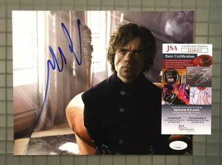 Peter Dinklage Signed 8x10 Game Of Thrones Tyrion Lannister Photo Jsa Auto