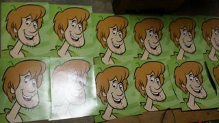 L@@k (12) Scooby Posters 1999 Shaggy 10 " X 13 "