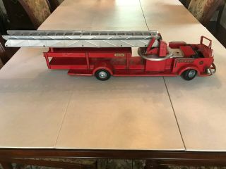 Vintage Rossmoyne Ladder Fire Truck: Doepke Mfg Co