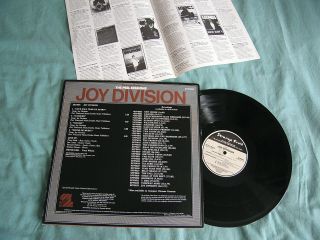 JOY DIVISION - Peel Sessions - 1987 UK BBC 12 