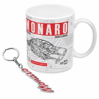 Holden Monaro 330ml Ceramic Coffee Mug & Metal Keyring Key Ring Man Cave Gift