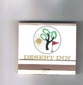 Desert Inn & Country Club Casino Matchbook Joshua Tree Golf Las Vegas Nv
