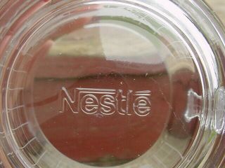 6 Nestle Nescafe World Etched Glass Coffee Mugs Cups 5