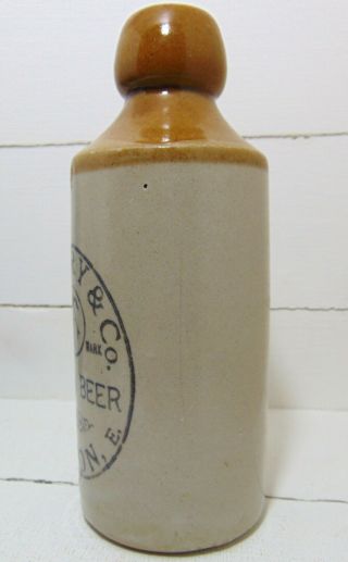 A.  Terry of Leyton East London Ginger Beer Bottle c1900 ' s 2