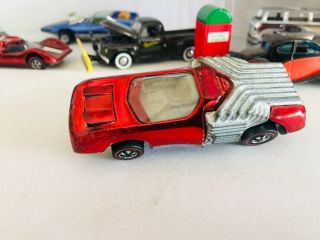 Hotwheels Redlines VERY RARE NOODLE HEAD RED - 7