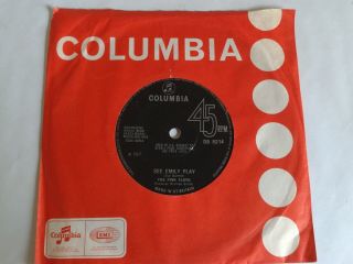 The Pink Floyd,  See Emily Play/ Scarecrow.  1967 Columbia 7 " Release.