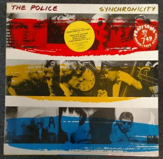 The Police Synchronicity 1983 Usa Lp W/ Hype Sticker