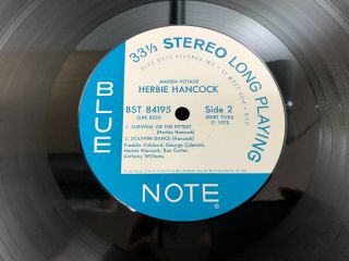 HERBIE HANCOCK MAIDEN VOYAGE BLUE NOTE GXK 8050 OBI STEREO JAPAN VINYL LP 5