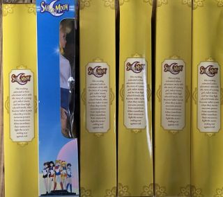 Sailor Moon Doll Set And Bonus 9 Sailor Moon VHS tapes/1 DVD 4