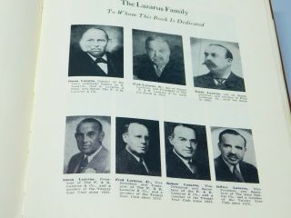 1942 LAZARUS DEPARTMENT Store Twenty Year Club Scrap Book Columbus OHIO 2