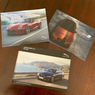 Jaguar Xj & F Type,  Project 8 2019 Hardcover Books Sales Brochure Catalogs