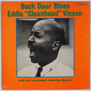 Eddie Cleanhead Vinson: Back Door Blues Riverside Promo Mono Jazz Adderley Lp