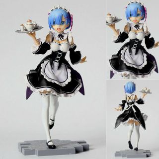 Re:life In A Different World From Zero Rem Pvc Figures Toy Figma Anime Doll
