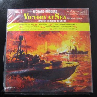 Richard Rodgers - Victory At Sea,  Volume 3 Lp Lm - 2523 Mono Record