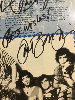 Bon Jovi - Jon Bon Jovi,  Richie Sambora Tico Torres Alec Such,  Bryan Signed Photo 2