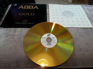 Abba Gold 12 " Laser Disc 1992